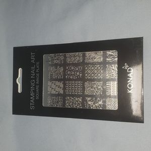 Konad Stamping Nail Art Plate 08